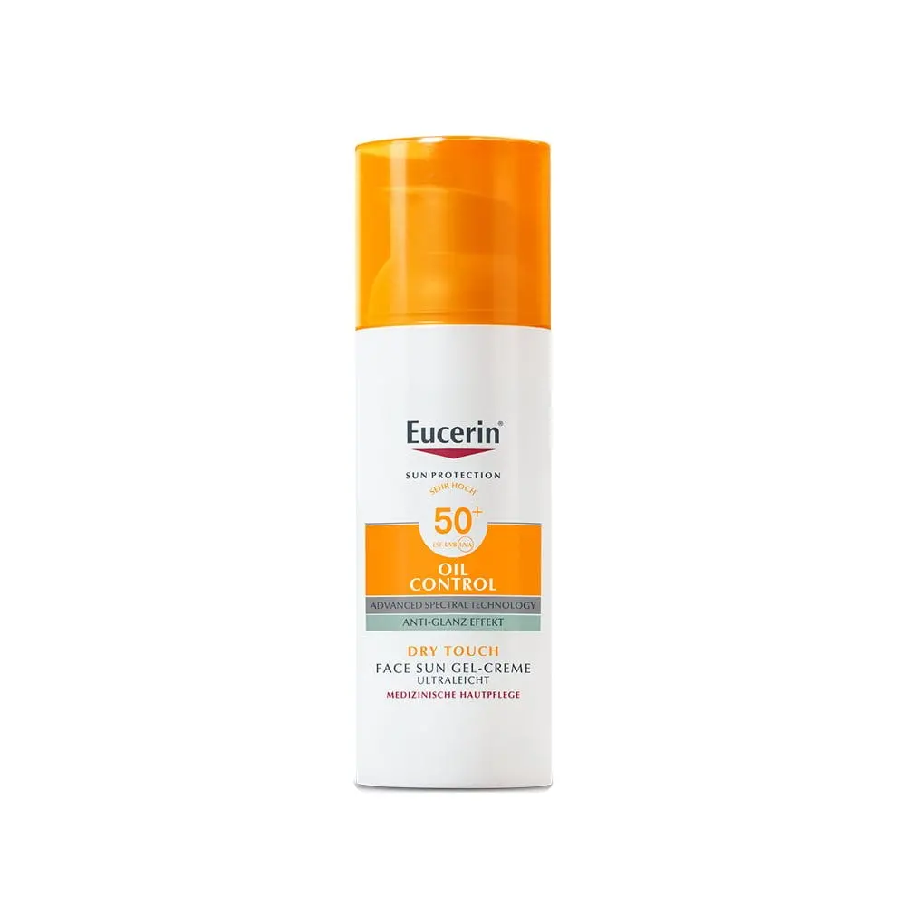 Eucerin Oil Control Face Sun Gel-Cream SPF 50+ — product photo