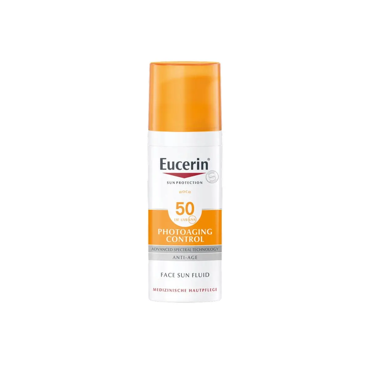 Eucerin Photoaging Control Face Sun Fluid SPF 50+ — product photo