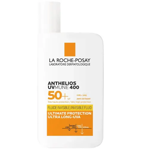 La Roche-Posay Anthelios UVMune 400 Invisible Fluid SPF 50+ — product photo