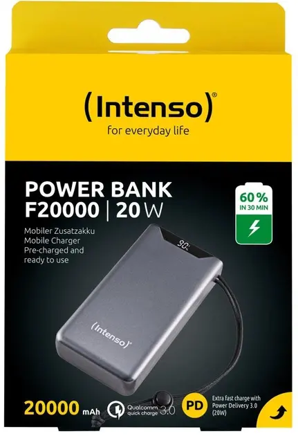 Intenso Powerbank F20000 PD (7332054) — foto del producto
