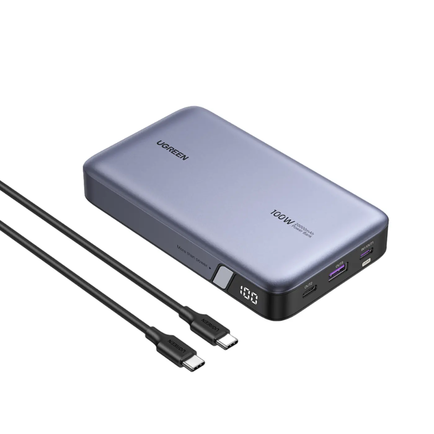 UGREEN Nexode Power Bank 20000mAh 100W (25188) — foto del producto