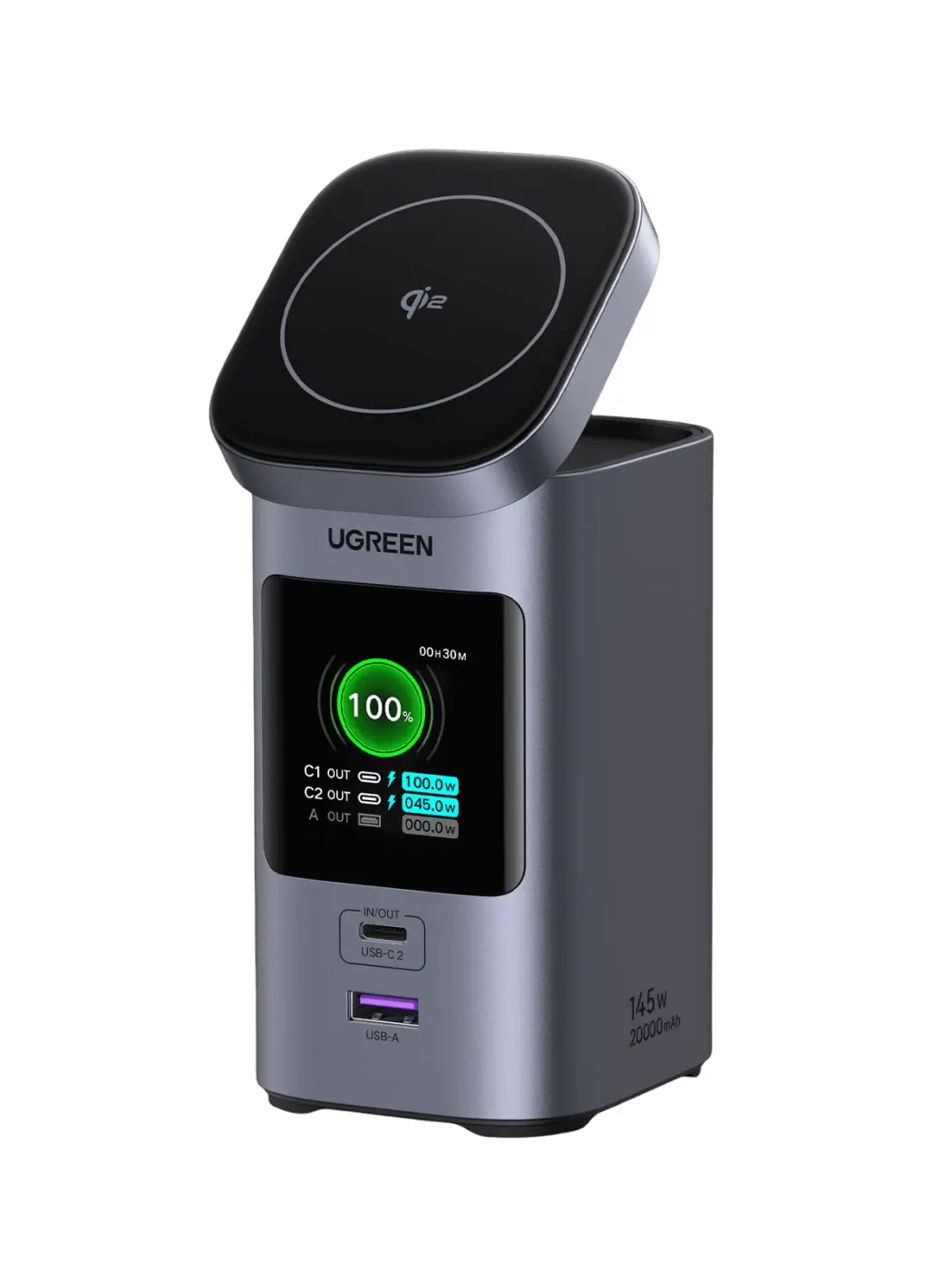 UGREEN Nexode Power Bank 20000mAh 145W (magnetic, Qi2) — foto del producto