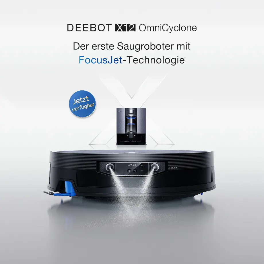 Ecovacs Deebot X12 OmniCyclone — zdjęcie produktu